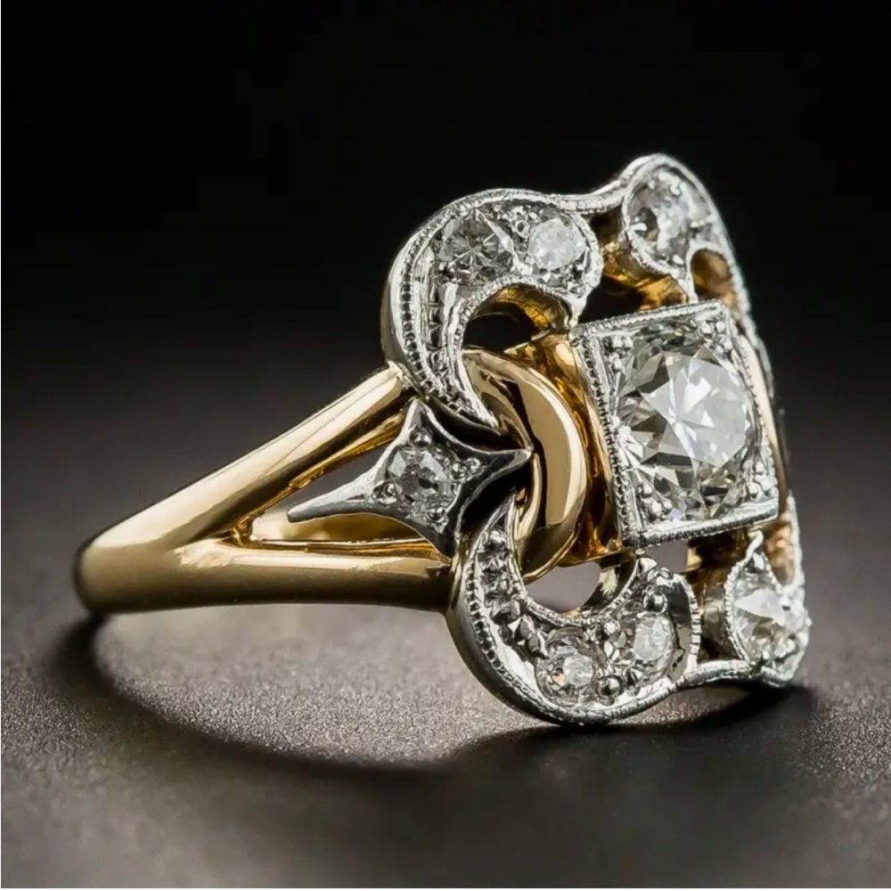 Larger Fancy Ring - image 2
